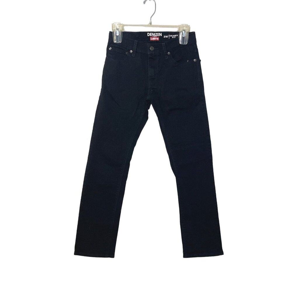 DENIZEN from Levi's Men's 216™ Slim Fit Jeans Black Denim Regular 14